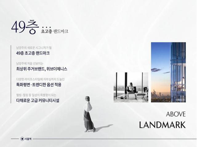평내호평역 두산위브 모델하우스 프리미엄1