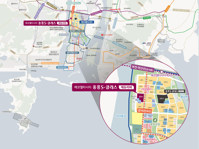 에코델타시티 중흥s클래스 입지환경